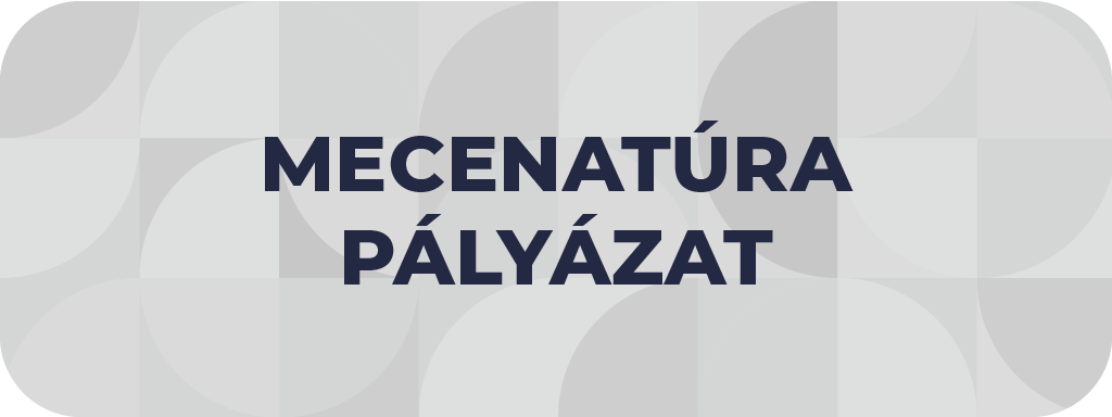 Mecenatúra pályázat